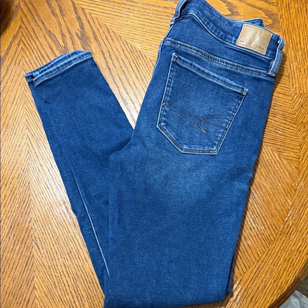 American Eagle Outfitters Dark Blue Jeans